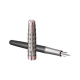 Parker Sonnet Premium Metal & Grey Lacquer CT vulpen - P.W. Akkerman Den Haag