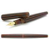 Nakaya Cigar Decapod (ST) Toki-tamenuri vulpen - P.W. Akkerman Den Haag
