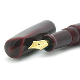 Nakaya Writer Dorsal Fin ver. 2 Aka-tamenuri vulpen - P.W. Akkerman Den Haag