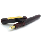 Nakaya Writer Portable Aka-Tamenuri vulpen - P.W. Akkerman Den Haag