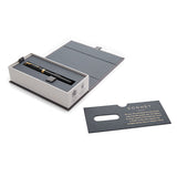 Parker Sonnet Black Lacquer GT Premium vulpen - P.W. Akkerman Den Haag
