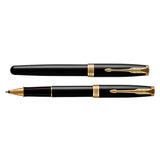 Parker Sonnet Black Lacquer GT roller - P.W. Akkerman Den Haag