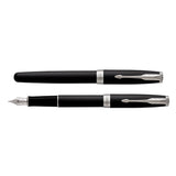 Parker Sonnet Matt Black CT vulpen - P.W. Akkerman Den Haag