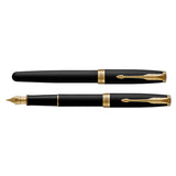 Parker Sonnet Matt Black GT vulpen - P.W. Akkerman Den Haag