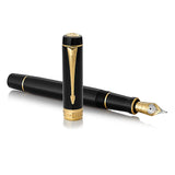 Parker Duofold Centennial Classic Black GT vulpen - P.W. Akkerman Den Haag
