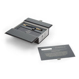 Parker Duofold Prestige Blue Chevron GT balpen - P.W. Akkerman Den Haag