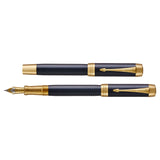 Parker Duofold Centennial Prestige Blue Chevron GT vulpen - P.W. Akkerman Den Haag