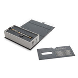 Parker Sonnet Ciselé sterling silver GT balpen - P.W. Akkerman Den Haag