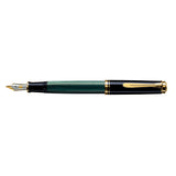 Pelikan Souverän M400 Zwart/Groen vulpen - P.W. Akkerman Den Haag