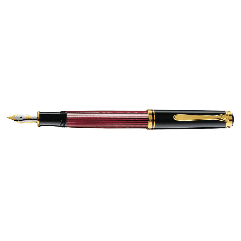 Pelikan Souverän M400 Black/Red fountain pen – P.W. Akkerman Den Haag