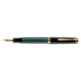 Pelikan Souverän M600 Zwart/Groen vulpen - P.W. Akkerman Den Haag