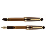 Pilot Custom 823 amber vulpen met inktflacon - P.W. Akkerman Den Haag