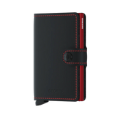 Secrid Slimwallet. Matte Black & Red