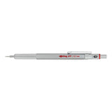 Rotring 600 zilver vulpotlood 0.5mm/0.7mm