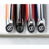 S.T. Dupont Defi Milennium shiny silver and black roller