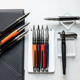 S.T. Dupont Defi Milennium shiny silver and black roller