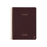 Kozo Spiral-bound notitieboek - Coffee