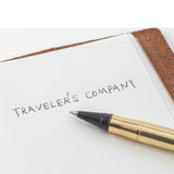 Traveler's Company Roller Solid Brass