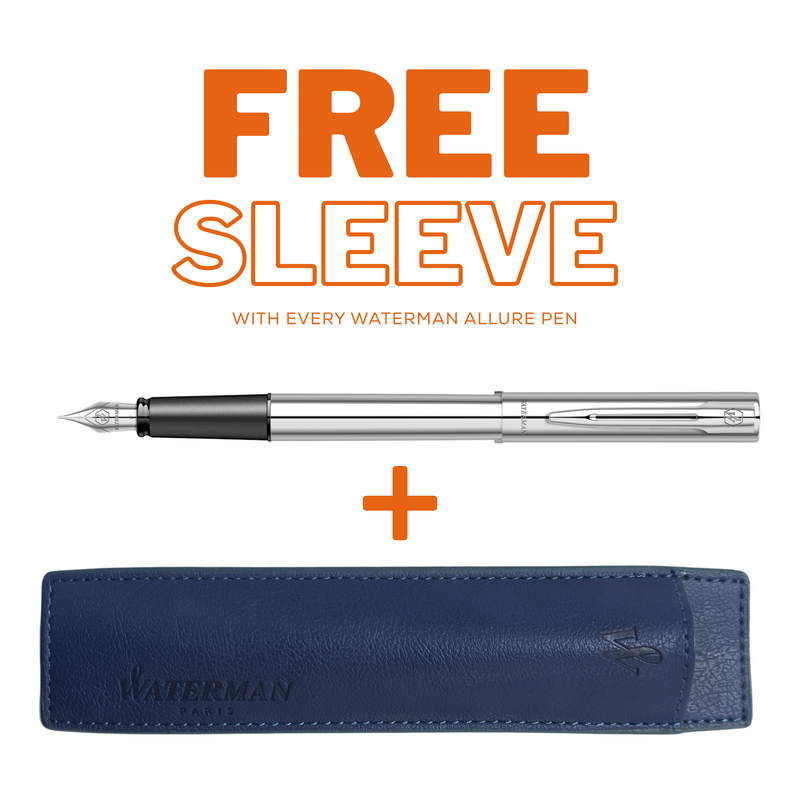 Waterman Allure chrome vulpen - P.W. Akkerman Den Haag