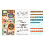 Traveler's Company Diary 2027 Customize Sticker Set - Pre-order