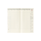 Traveler's Company Navulling 2027 Weekly Vertical Diary Regular