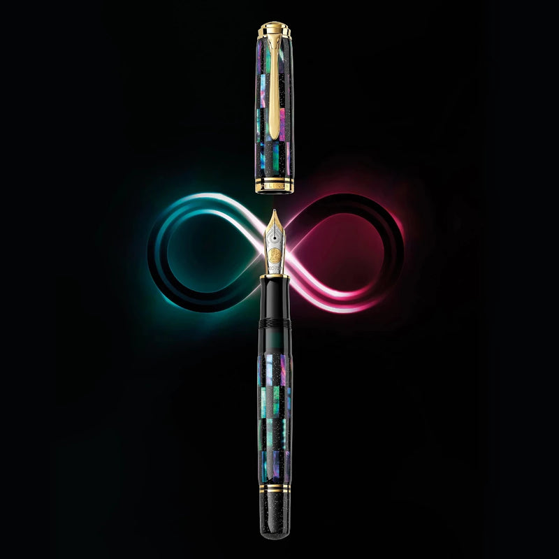 Pelikan Souverän M1000 Raden Black Infinity LE Vulpen