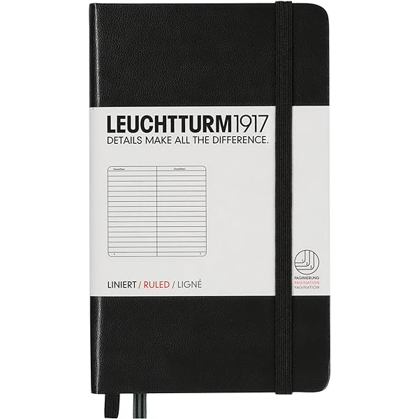 Leuchtturm1917 Pocket Hardcover A6 Gelinieerd