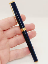 S.T. Dupont Classique Slim Donker Blauw Lacquer Vulpen