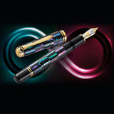 Pelikan Souverän M1000 Raden Black Infinity LE Vulpen