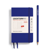 Leuchtturm1917 A6 Pocket Agenda 2025 Weekplanner + Notities