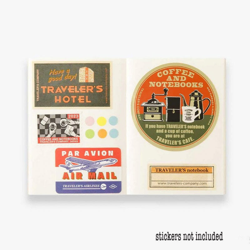 Traveler's Refill Passport Size 017 -  Sticker release paper