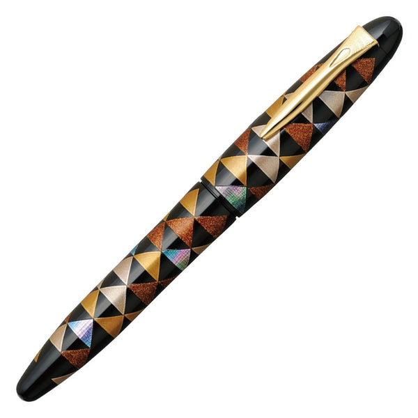Platinum Izumo Kaga Maki-E Uroko-Mon Vulpen
