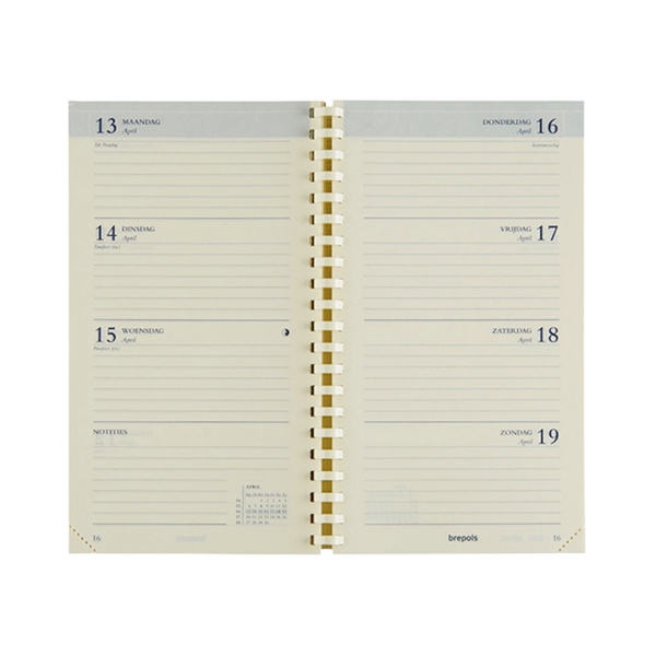 Brepols Agendavulling 2026 Interplan