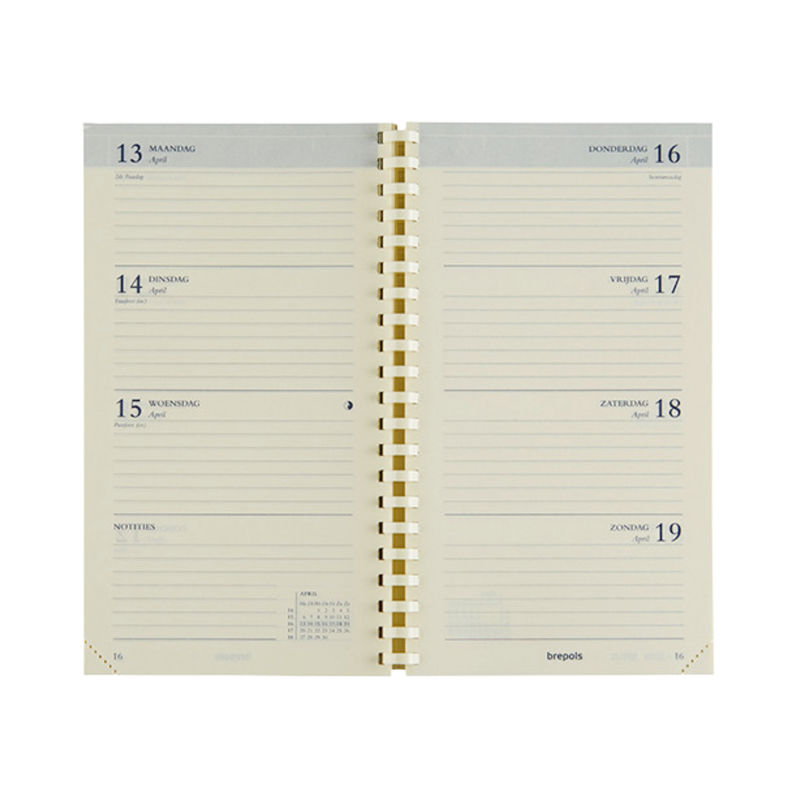 Brepols Agendavulling 2026 Interplan