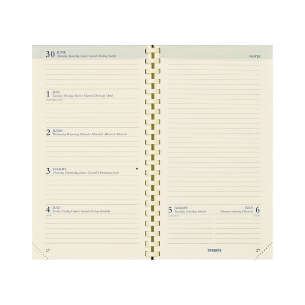 Brepols Agendavulling 2026 Notaplan