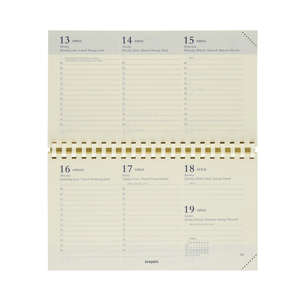 Brepols Agendavulling 2026 Omniplan