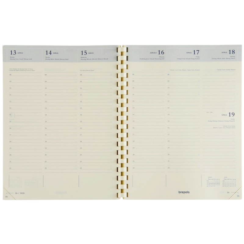 Brepols Agendavulling 2026 Timing