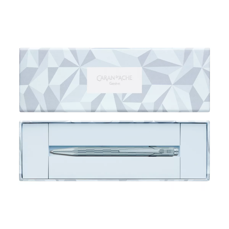 Caran d'Ache 849 Alpine Frost Blauw Balpen