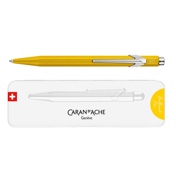 Caran d'Ache 849 Colormat-X Geel Balpen
