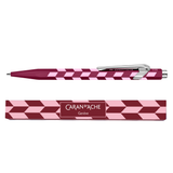Caran d'Ache 849 Mosaic – Special Edition Balpen royal blue garnet