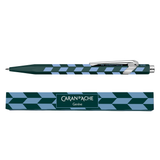 Caran d'Ache 849 Mosaic – Special Edition Balpen spruce green