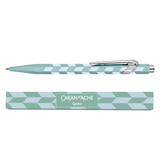 Caran d'Ache 849 Mosaic – Special Edition Balpen water green