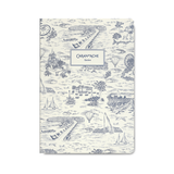 Caran d'Ache Toile de Jouy A5 Notitieboek, gelinieerd