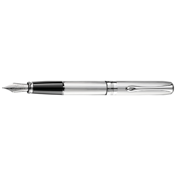 Diplomat Excellence A2 Guilloche Chrome CT vulpen