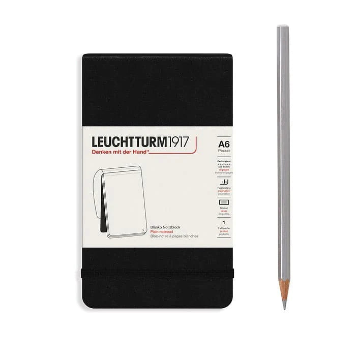 Leuchtturm1917 Notepad Hardcover A6 Blanco