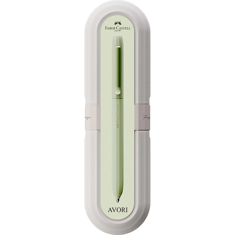 Faber-Castell Avori Fresh Breeze Groen Balpen