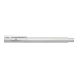 Faber-Castell NEO Slim Aluminium Geborsteld Zilver Vulpen