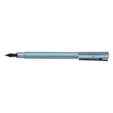 Faber-Castell NEO Slim Aluminium Lichtblauw Vulpen