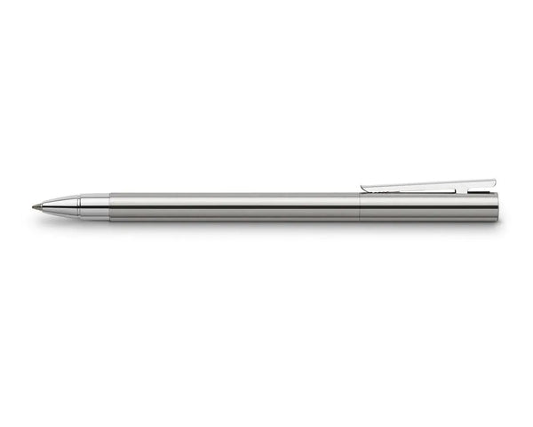 Faber-Castell Neo Slim Stainless Steel Shiny Roller