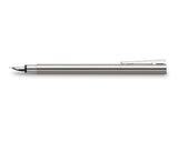 Faber-Castell Neo Slim Stainless Steel Shiny Vulpen